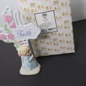 Precious Moments "Faith Cross" Plaque Size OS